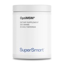 OptiMSM super inteligente (Formula de Pureza Patenteada e Alta) - Metil-Sulfonil-Metano MSM Pó Suplemento Vegan & Glúten Grátis - 200 g
