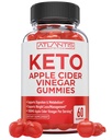 Atlantis Nutrition Keto ACV Gummies for Weight Loss - Apple Cider Vinagre Gummies Formulado para suportar Perda de Peso Avançada, Digestão, Desintoxicação e Limpeza, Feito com 1000MG ACV Por Serviço - 60 Contagem