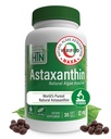 Saúde Thru Nutrition Astaxantina Força tripla 12mg Suplemento 30 Softgels  □ AstaZine de Algae Organicamente cultivado na água do Himalaia Pristina