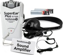 SuperEar Model SE7500 para idosos - amplificadores auditivos para idosos e idosos, amplificador de som pessoal Super Orelha, amplificador de som dispositivo de escuta e áudio acessórios em 50dB som ambiente aumentar