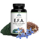 Optimal Health Systems EFA 1.000 mg de Borage, Flaxseed, and Algae Oil - mais seguro, mistura baseada em plantas - Essential Fatty Acid Supplement - 60 Cápsulas