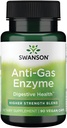 Swanson Anti- Gas Enzime 123 Milligrams 90 Veg Cápsulas