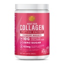 Peptídeo Energia Colágeno em Pó Cabelo, unhas, pele, Tipo I & III, Cafeína para Energia, Vitamina C, Biotina, Ácido Hialurônico, Açúcar Zero – 8,92 oz (Margarita de framboesa)
