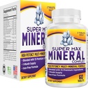 Suplemento Multimineral Super-MAX (Iron Free) Multiminerais □ Suplementos Minerais Múltiplos de Alta Potência (All-in-1) Fórmula Mineral