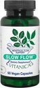 Vitanica Slow Flow, Suporte de fluxo menstrual, Vegan, 60 cápsulas (Slow Flow Pro Logo)