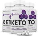 Laboratórios justificados (3 Pacote Optinal Max Keto Pills 1275MG Nova e melhorada fórmula contém Apple Cider Vinagre Extra virgem azeite em pó folha de chá verde 180 Cápsulas