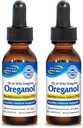 NORTE HERB & ESPECIARIA Oréganol - 0,45 fl oz, pacote de 2 - Óleo de Orégano não processado, selvagem, orgânico - Fonte Mediterrânica P73 - Não-GMO - 388