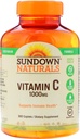 Sundown Vitamina C, 1000 Mg, alta potência, 300 garrafas de contagem