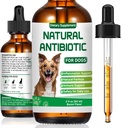 Antibióticos para cães, Antibióticos naturais para cães, Antibióticos pet, Multivitamin cão, Suporta alergia do cão e alívio do prurido, Suplemento dietético, Suplemento de ervas naturais