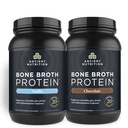 Nutrição antiga caldo ósseo proteína pó, chocolate, 40 Servings + caldo ósseo proteína pó, baunilha, 40 Servings