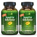 Irwin Naturals Armazenado-Fat Belly Burner - 72 líquido macio-Gels, pacote de 2 - Ajuda a apoiar a divisão de gordura armazenada - 48 Total Servings