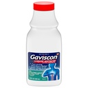 Gaviscon Força extra frio antiácido líquido de hortelã para alívio da azia de ação rápida, 12 onças