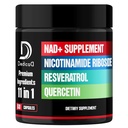 Suplemento NAD 11in1 com Nicotinamida Riboside, Quercetina, Resveratrol e 8 Mais - 2 Mês de Abastecimento