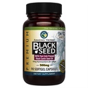 Incrivel Herbs Premium Black Seed Oil Cápsulas - Frio Pressionado Nigella Sativa Aids em Saúde Digestiva, Suporte Imune, Função Cérebro, Glúten Livre, Não OGM - 90 contagem, 500mg