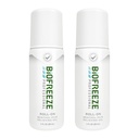 Biocongelamento profissional alívio da dor rolo para joelho, pescoço, quadril, articulação, & ombro, alívio simples dor dor dor, alívio muscular doloroso, Roll-On Gel mentol 3 Fl Oz (Pacote de 2)