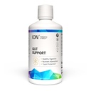 ION* Inteligência da natureza Gut Suporte Suplemento líquido - Gut & Digestive Health Liquid Drops, Cleanse & Detox com extrato Humic para mulheres e homens, adultos e crianças 4+ - 32 fl oz (Pack of 1)