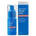 NUVADERMIS Silicone Scar Gel - 1.7 Fl Oz, Gel Transparente - Retinol & Fórmula de vitamina E para cicatrizes cirúrgicas - C-Seção, Tuck barriga & Keloid Care