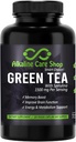 Cuidados alcalinos - Chá verde com extrato de espirulina 1500mg - Suplemento de chá verde ultra potente de alta absorção com espirulina - Chá verde para energia e metabolismo Cápsulas de suporte - 120 Cápsulas