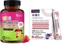 NATUREZA TARGET Probióticos-para-Mulheres + Crianças Probiótico Mastigável