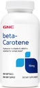 GNC beta-Caroteno 15mg □ Um Precursor para Vitamina A, que é essencial para a visão normal