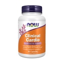 Now Foods Supplements, Clinical Cardio, Cardiovascular Support*, Ajuda a manter a pressão arterial já dentro da faixa saudável*, Ingredientes Clinicamente Validados, 90 Cápsulas Veg