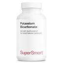 Superesmart - Bicarbonato de potássio 5400mg por dia (dose elevada) - Eletrolítico Mineral - Balanço Ácido-Base pH - Coração, Músculo e Nervo Saúde - Não-GMO e Glúten Grátis - 120 Cápsulas Vegetarianas