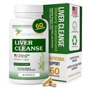 Nectar da natureza limpa o fígado detox e reparo – suplemento ativo do suporte do fígado com detox do fígado do cardo do leite – ajuda a reparar e proteger o fígado, Aids gordura do fígado e saúde da vesícula biliar – 60 cápsulas