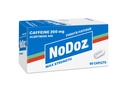 NoDoz 200mg Comprimidos de Cafeína Força máxima, 60 Caplets Total