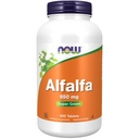 NOW Suplementos, Alfalfa 650 mg fonte de vitamina K, Verde Superalimentos, 500 Comprimidos