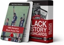 Intelectuais Urbanos Black History Flashcards - Volume 1 Famous Black Cultural Holiday Trivia Playing Cards Actividade educativa para adultos Sala de aula