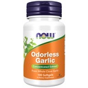 Now Foods Supplements, Alho Odorless (Allium sativum), Extrato Concentrado, 100 Softgels