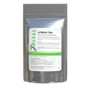 Chá de uterus de ervas, raiz de gengibre, folha de Mullein, Stevia e cereja Vitex (20 sacos)