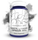 Nootropics Depot N-Acetil L-Tirosina Cápsulas de . 350mg . . 120 Contagem . NALT . . Suplemento Aminoácido . . Suplemento Natural . . Suporta memória, aprendizagem, foco, níveis de estresse saudável