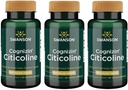 Swanson Cognizin Citicolina 1.000 Milligrams 60 Veg Cápsulas (3 Embalagem)