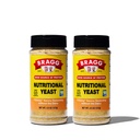 Bragg Premium Temperamento de Levedura Nutricional - Vegan, Sem glúten – Boa Fonte de Proteínas e Vitaminas – Nutritivo Saboroso Parmesão Queijo Substituto (original, 4,5 Onça (Pacote de 2))