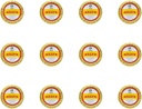 Rawleigh Antiseptic Salve Iconic Big Tin Amarelo: 4,5 onças, Multi-Purpose Pomada Acalma Cortes, Contusões, Irritações, com Turpentina, Fenol, Óleo de Algodão & Parafina, Fórmula original - Pacote de 12