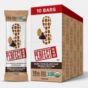 Bar perfeito, Chocolate escuro Chip Amendoim Butter Protein Bar, Alta Proteína, Orgânico, Glúten Livre, Soja Livre, Não OGM, Sem Álcoois de Açúcar, 2.3 Ounce Bar, 10 Contagem