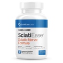SciatiEase Sciatic Nerve Health Support Supplement - Nerve Support Formula com AlphaPalm, Ervilha, Complexo de Vitamina B, Ácido Alfa Lipóico 300mg - 120 Cápsulas