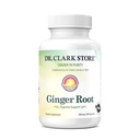 Dr. Clark Ginger Root Supplement - Suporte Digestivo - 500 mg 100 Cápsulas Gelatina