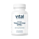Nutrientes Vital Ultra Pure® Vegan Omega SPM+ - Vegan Especializado Mediadores Pró-Resolvedores (SPM) Omega-3 Suplemento - Alivio Menor Conjunta Desconforto * - Glúten, Lacticínio, Soja Livre, Não-GMO - 90 Mini Softgels