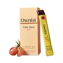 Ownist Triple Shine Grape Jelly On-The-Go - Alvos Manchas escuras e brilho da pele, contém BelightTM, vitaminas B, C - 14 Stick Packs