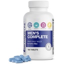 Bronson ONE Multimineral Multimineral Multi-Daily completo masculino diário para homens ativos, 180 comprimidos