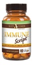 Script Imune com EpiCor para Imune Sazonal, Gut e Suporte Respiratório - Contém Andrographis, Skullcap, Resveratrol, Extrato de Folha de Oliva, Suporta sono refrescante - 60 Cápsulas