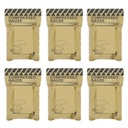 RHINO RESCUE Gaze comprimido estéril para curativo de feridas de emergência, primeiros socorros e kit de trauma, 6 Pack