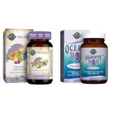 Jardim da vida Pré-natal Folato de Vitamina Energia & Oceanos Mãe Pré-natal DHA Morangueiro Peixe Óleo Suporte Cérebro