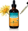 Herb Pharm certificado Elecampane extrato líquido para suporte do sistema respiratório - 4 onça