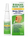 Produtos Seagate Olive Leaf homeopático Spray nasal (Pacote de 1) 1 onça