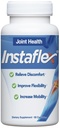 Suporte Conjunto Instaflex - Clinicamente Estudou Mistura de Alivio Conjunto de Glucosamina, HSH, Willow Branco, Turmérica, Ginger, Cayenne, Ácido Hialurônico - 90 Cápsulas