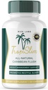 Rize labs - Tropislim All Natural Caribbean Flush, Suplemento de perda de peso, Cápsulas de emagrecimento para mulheres, Estilo de vida saudável + Fisique Leaner (60 Cápsulas)