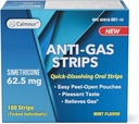 Anti gás alivio 100 tiras sabor hortelã Oral dissolvável anti bloating alívio tiras    , rápido alívio de gás para adultos , eficaz bloating alívio para mulheres , Simethicone anti bloating para mulheres
